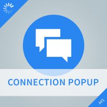 Magento Connection Popup Extension